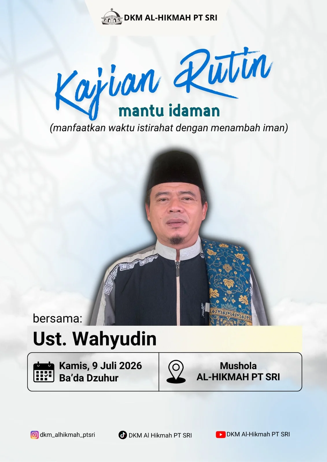 Jadwal Kajian Kamis
