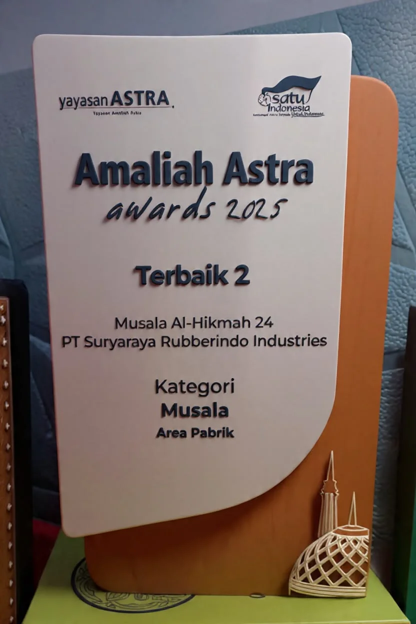 Juara 2 kategori musala pabrik